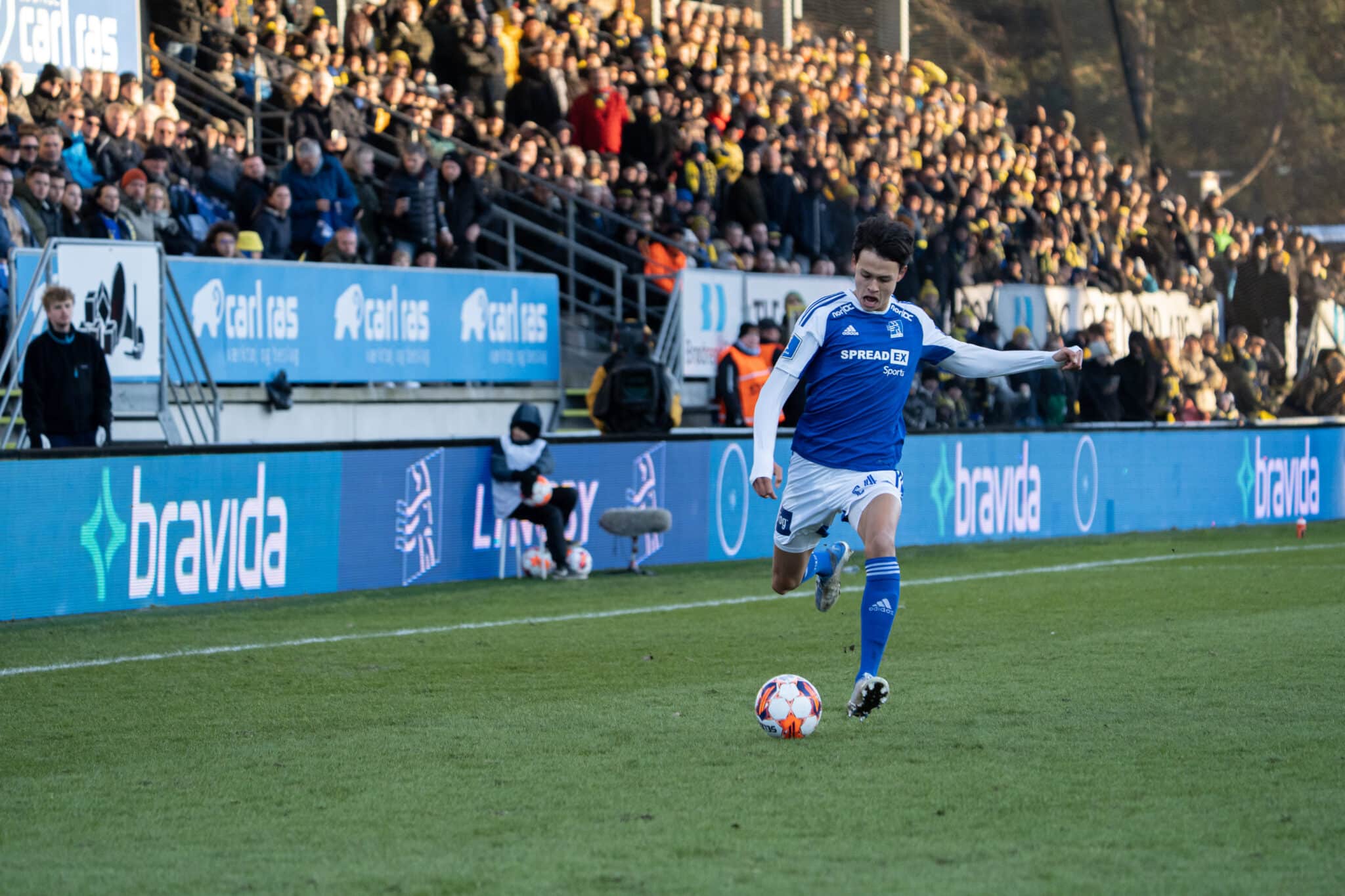 Tilskuerboom På Lyngby Stadion Lyngby Boldklub 