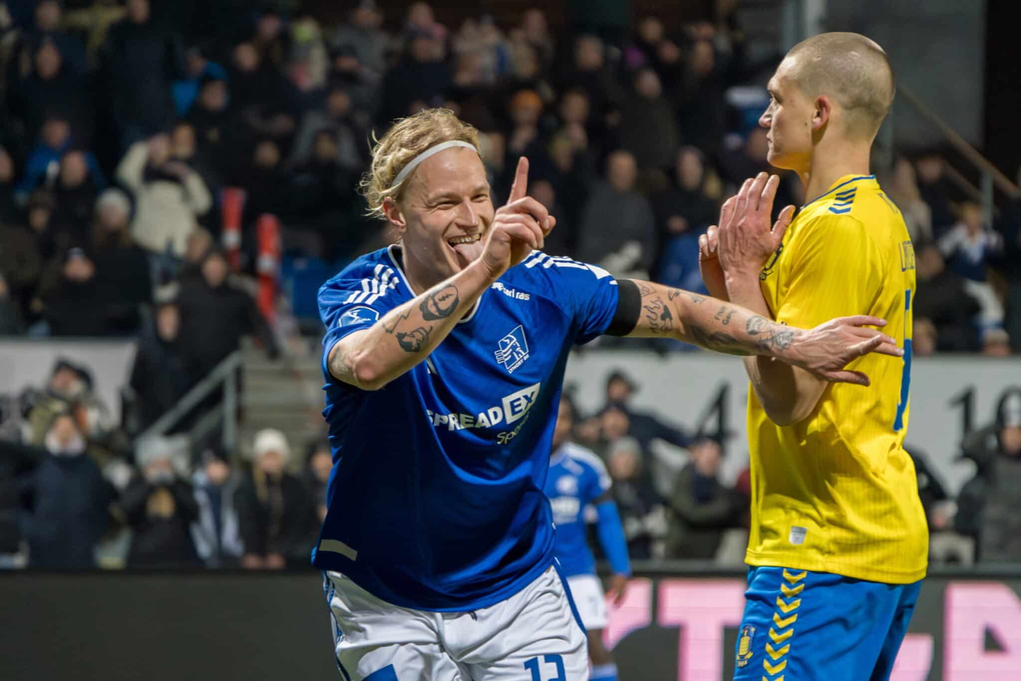 Highlights: Lyngby Boldklub - Brøndby IF - Lyngby Boldklub